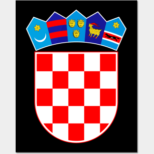 Croatia coat of arms Posters and Art